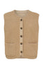 Marta Du Chateau Vest - Emmie - Camel