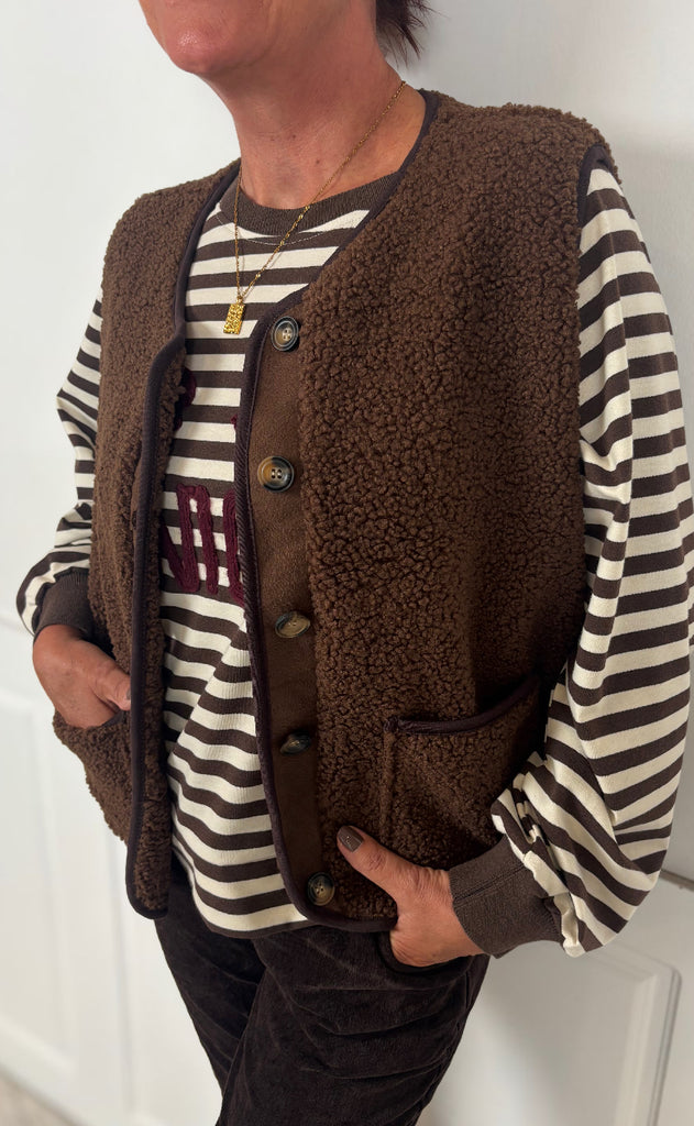 Marta Du Chateau Vest - Emmie - Moro