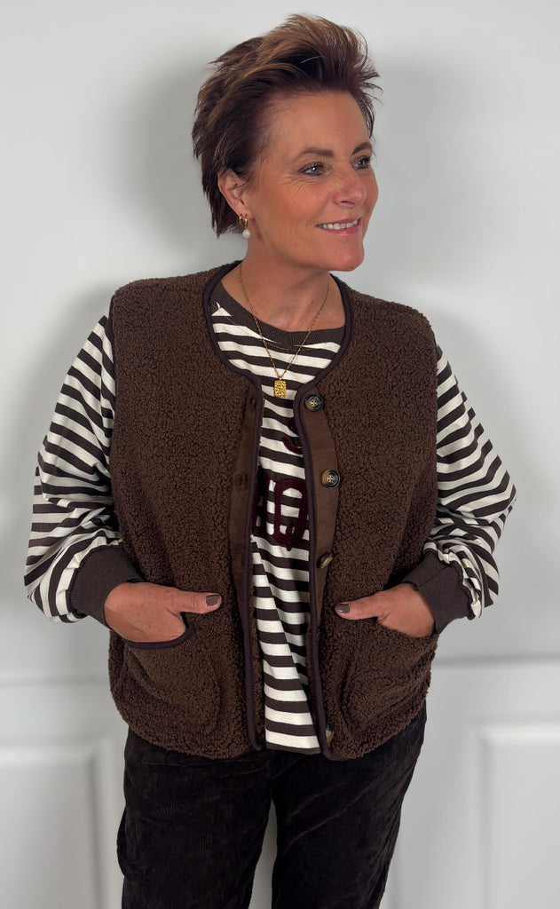 Marta Du Chateau Vest - Emmie - Moro