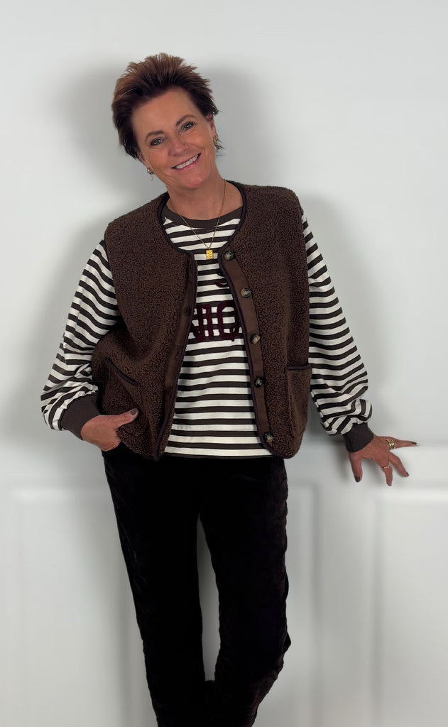 Marta Du Chateau Vest - Emmie - Moro