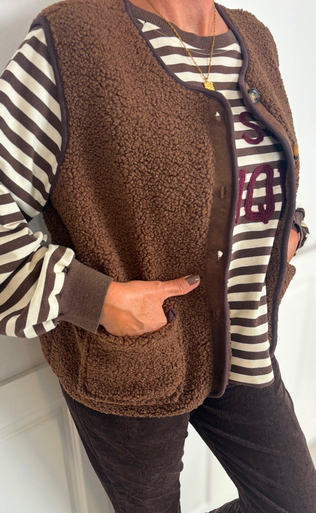 Marta Du Chateau Vest - Emmie - Moro