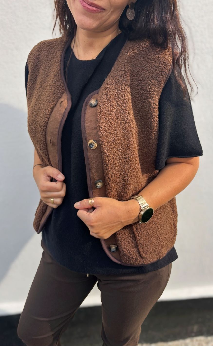Marta Du Chateau Vest - Emmie - Moro