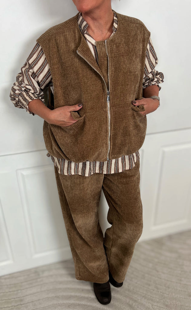 Marta Du Chateau Vest - Freya - Camel