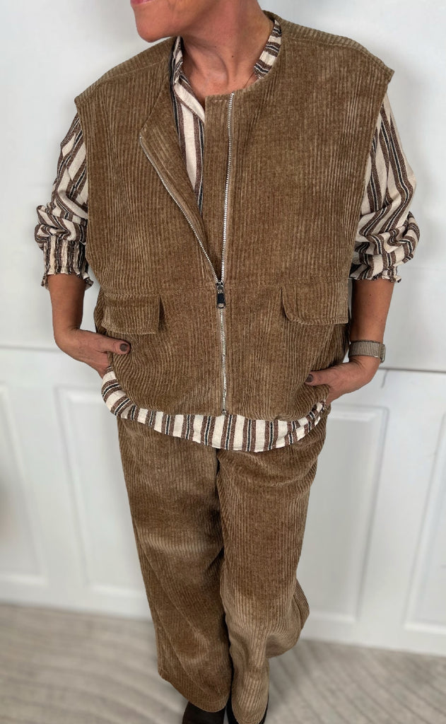 Marta Du Chateau Vest - Freya - Camel