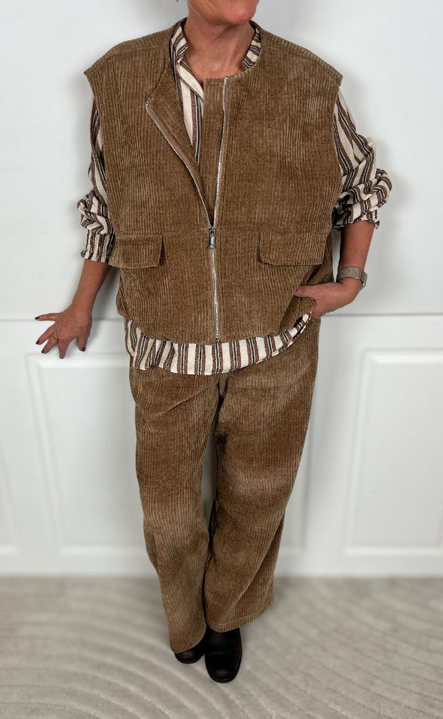 Marta Du Chateau Vest - Freya - Camel