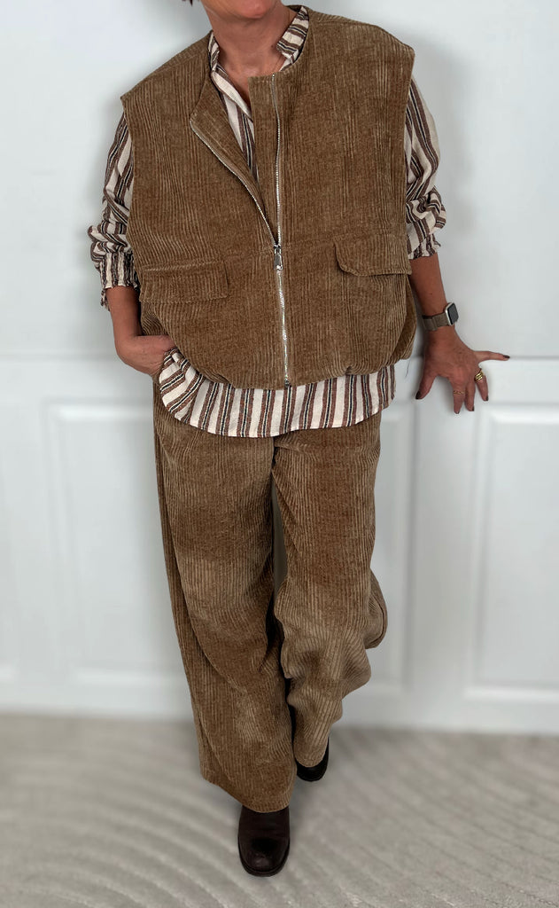 Marta Du Chateau Vest - Freya - Camel