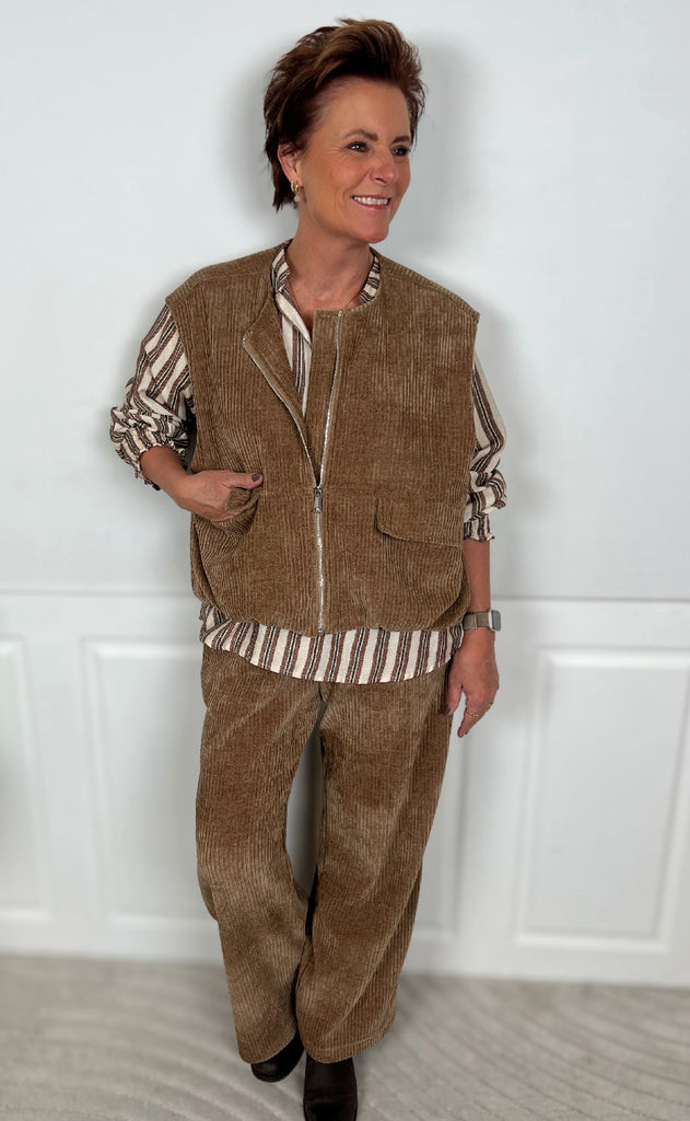 Marta Du Chateau Vest - Freya - Camel