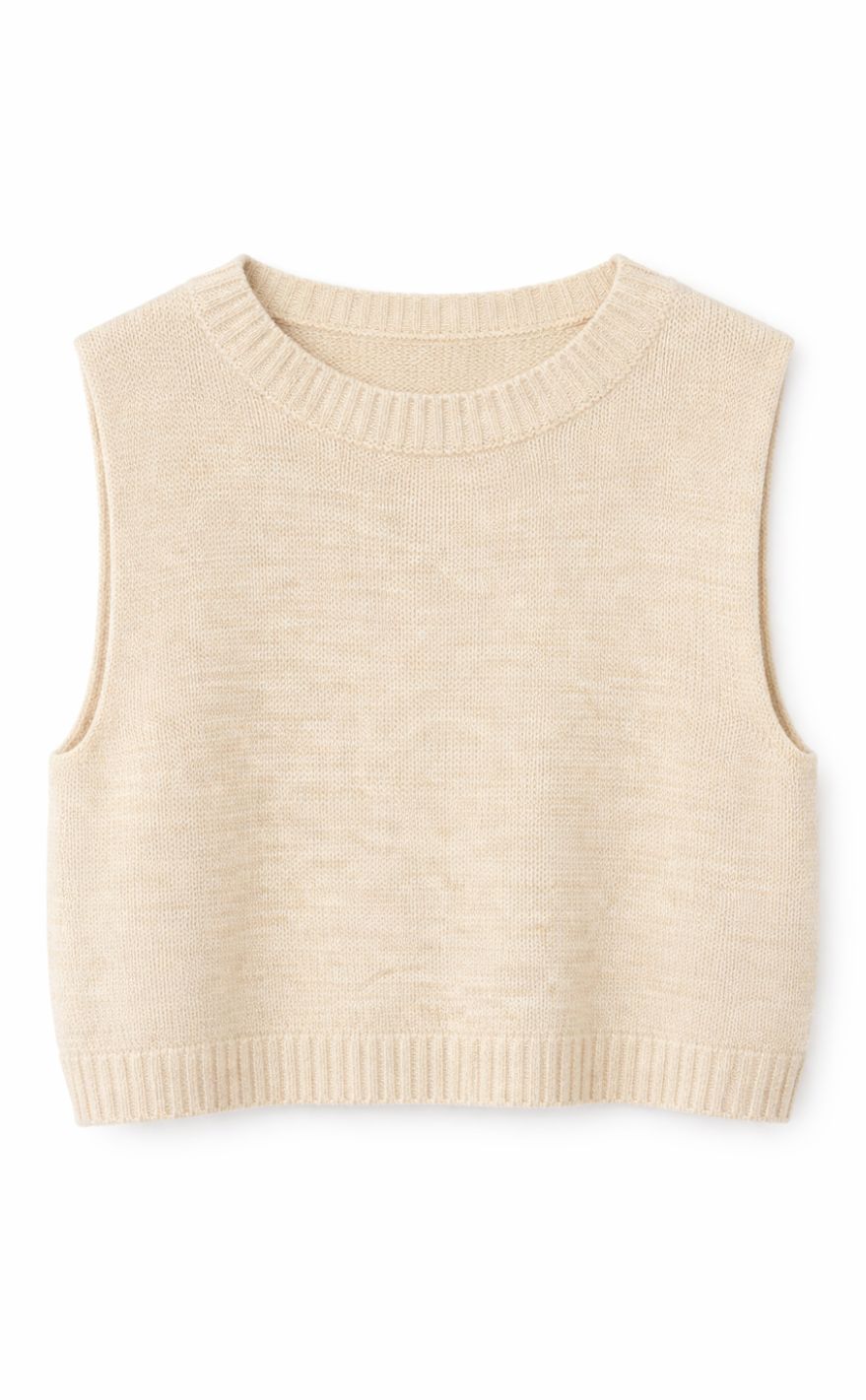 Marta Du Chateau Vest - Ilse - Beige