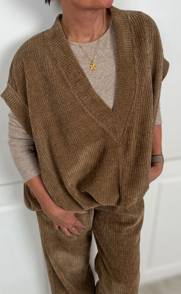 Marta Du Chateau Vest - Isla - Camel