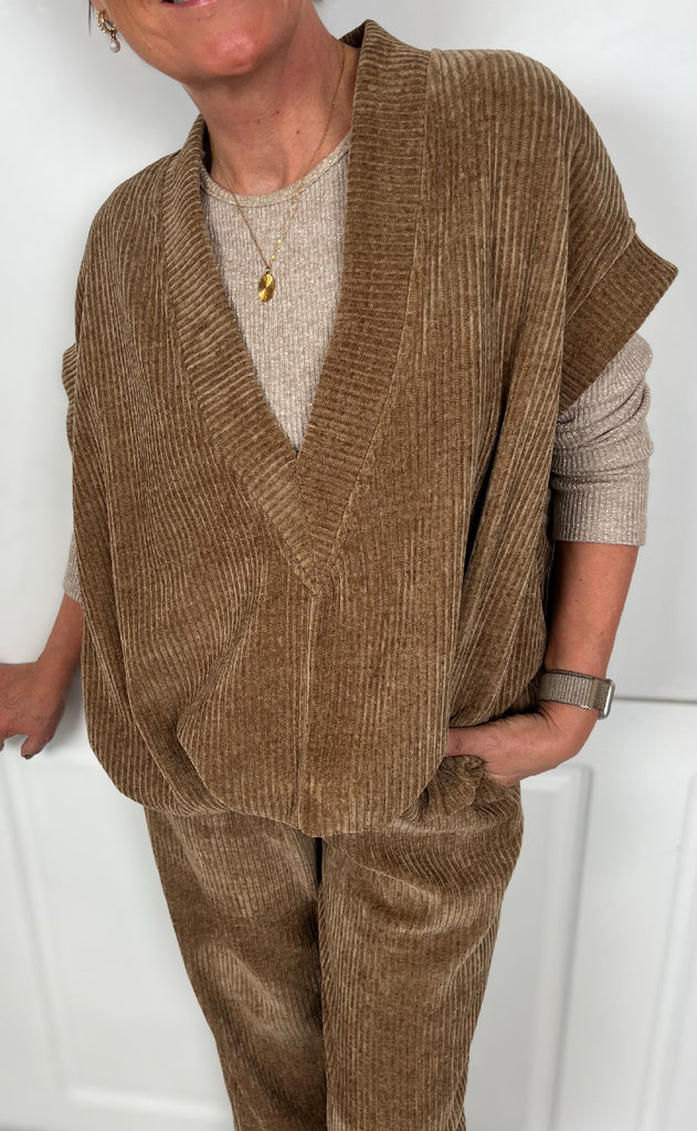 Marta Du Chateau Vest - Isla - Camel