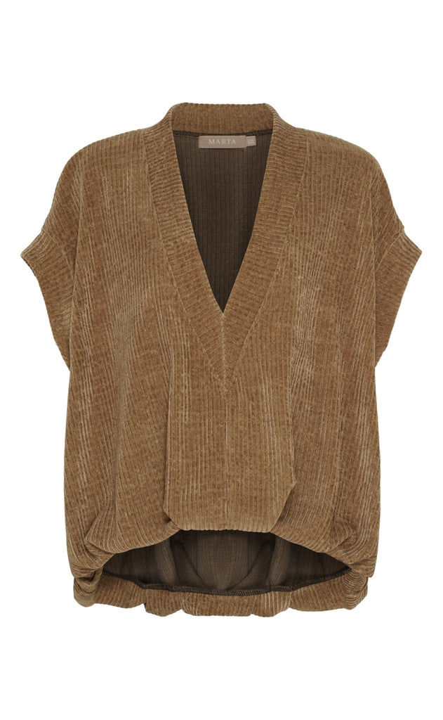 Marta Du Chateau Vest - Isla - Camel