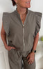Marta Du Chateau Vest - Jannie - Fango