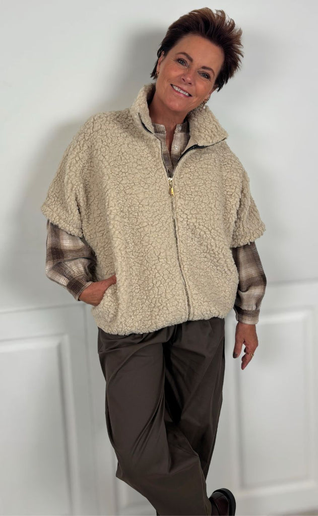 Marta Du Chateau Vest - Johanna - Beige