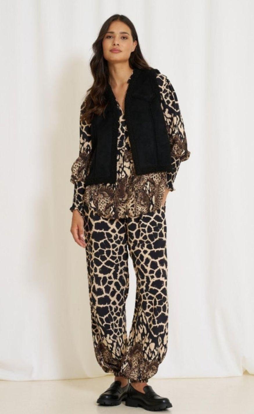 Marta Du Chateau Vest - Johanne - Black
