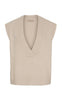 Marta Du Chateau Vest - Lila - Beige