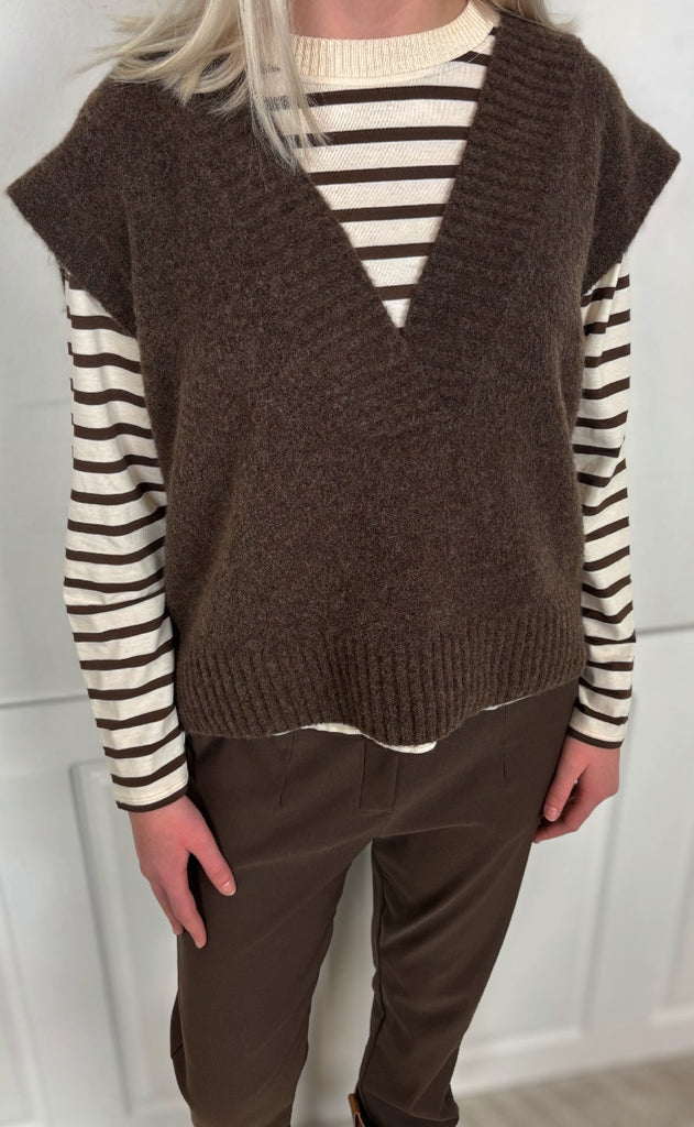 Marta Du Chateau Vest - Lila - Moro