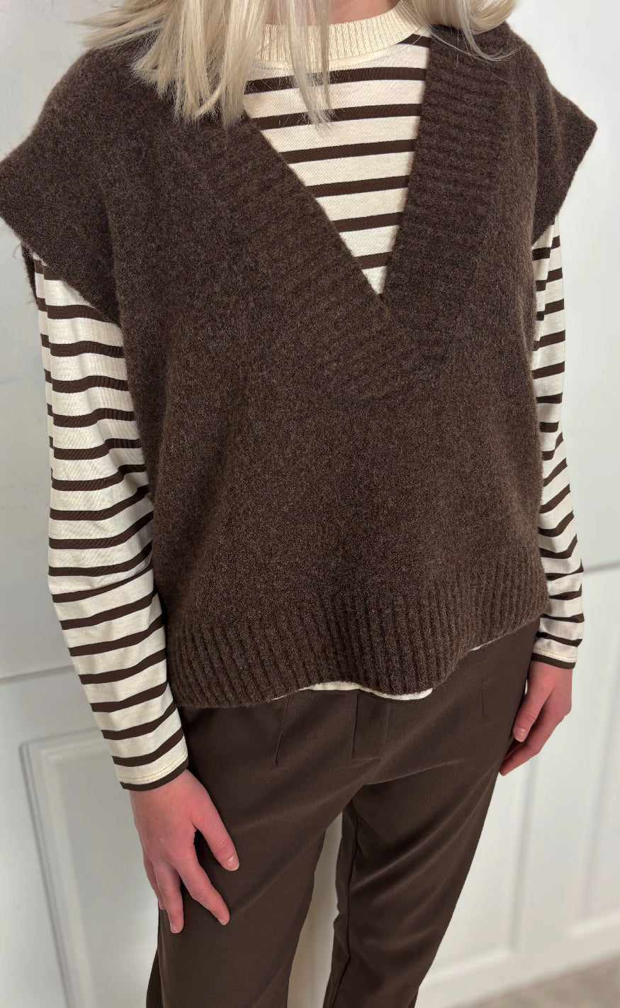 Marta Du Chateau Vest - Lila - Moro