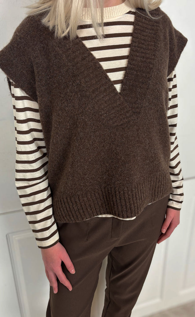 Marta Du Chateau Vest - Lila - Moro