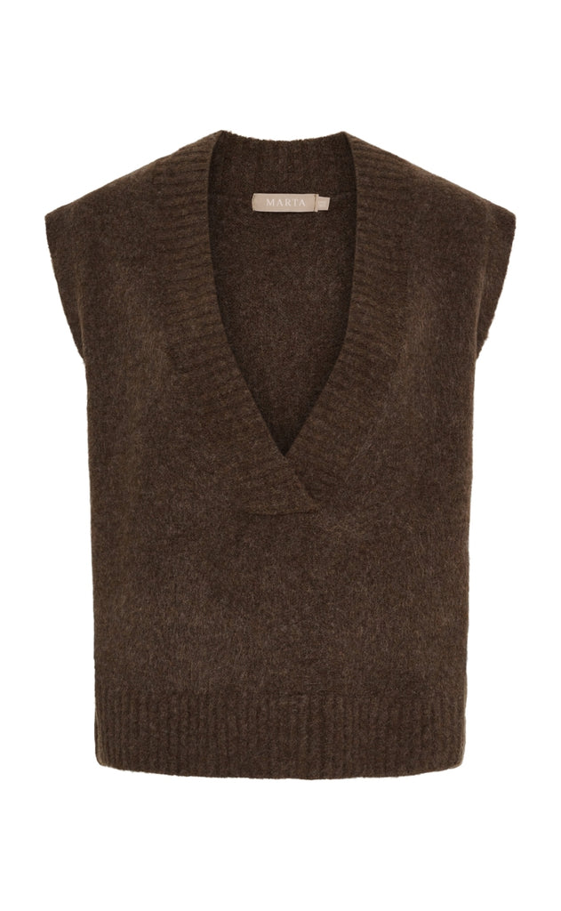 Marta Du Chateau Vest - Lila - Moro