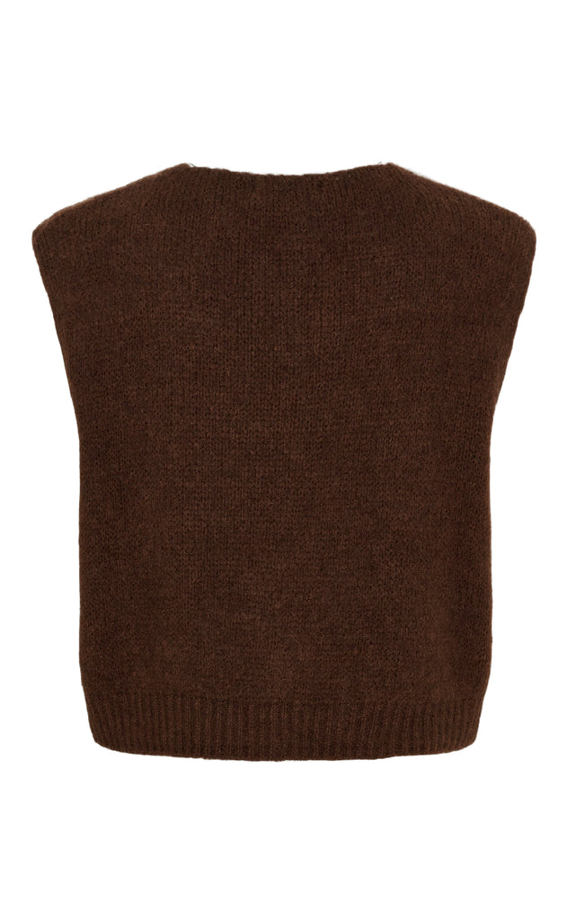 Marta Du Chateau Vest - Marlene - Chocolate