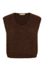 Marta Du Chateau Vest - Marlene - Chocolate