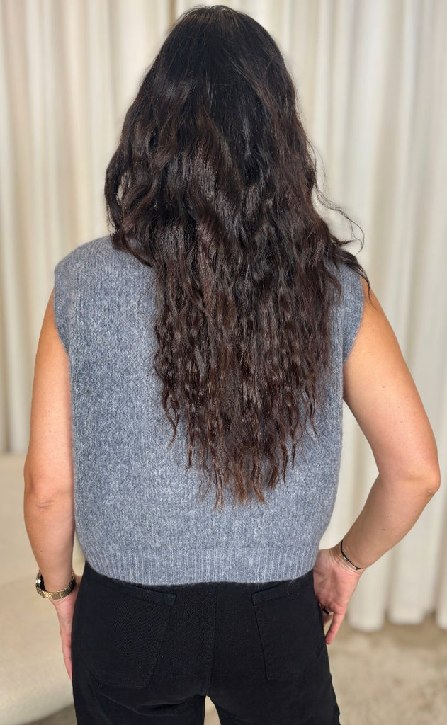 Marta Du Chateau Vest - Marlene - Grey