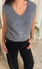 Marta Du Chateau Vest - Marlene - Grey