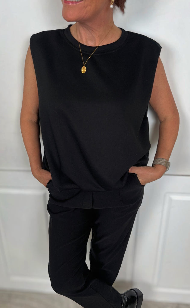 Marta Du Chateau Vest - Orla - Black