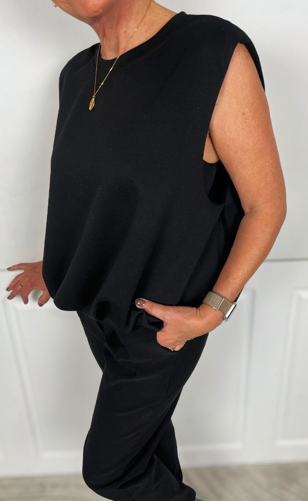 Marta Du Chateau Vest - Orla - Black