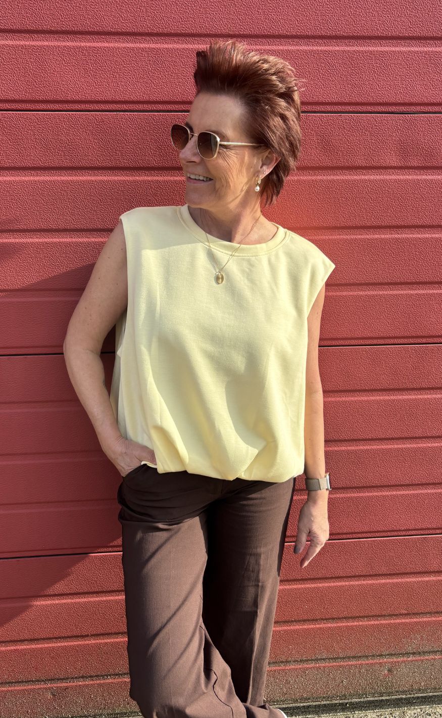 Marta Du Chateau Vest - Orla - Yellow