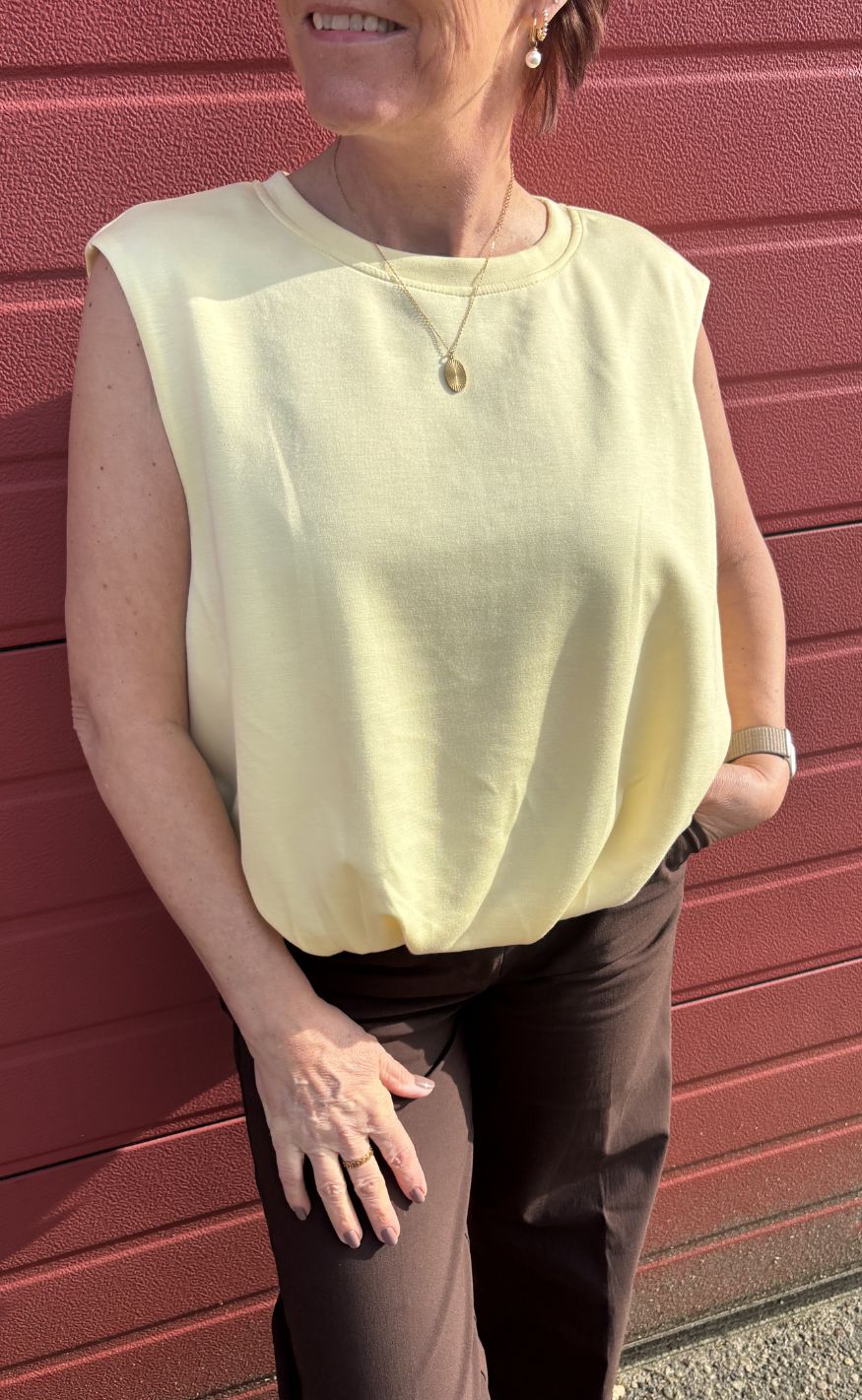Marta Du Chateau Vest - Orla - Yellow