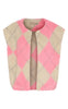 Marta Du Chateau Vest - Pam - Beige/Rose