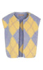 Marta Du Chateau Vest - Pam - Blue/Yellow