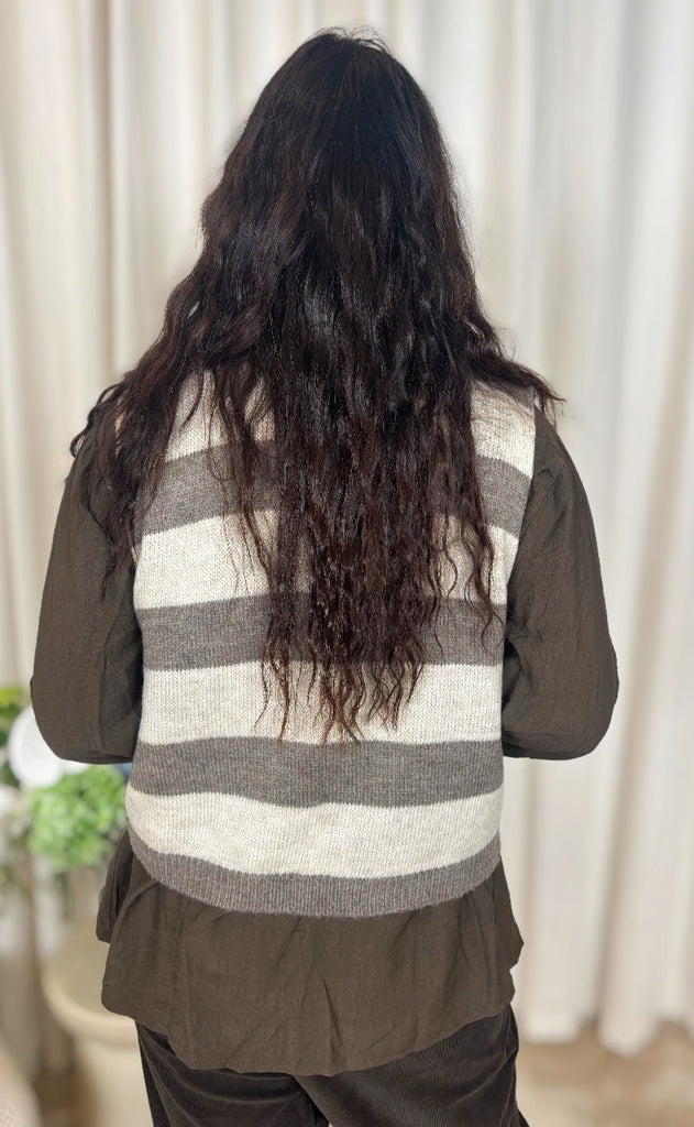 Marta Du Chateau Vest - Phoenix Knit - Celeste