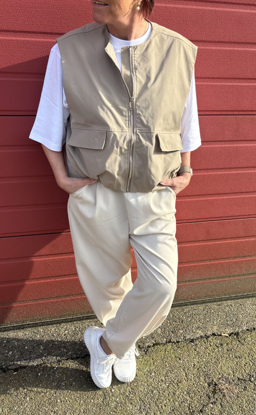 Marta Du Chateau Vest - Tanja - Dark Beige