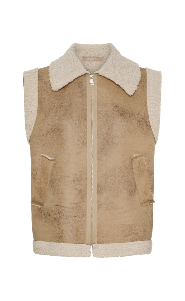 Marta Du Chateau Vest - Valley - Beige