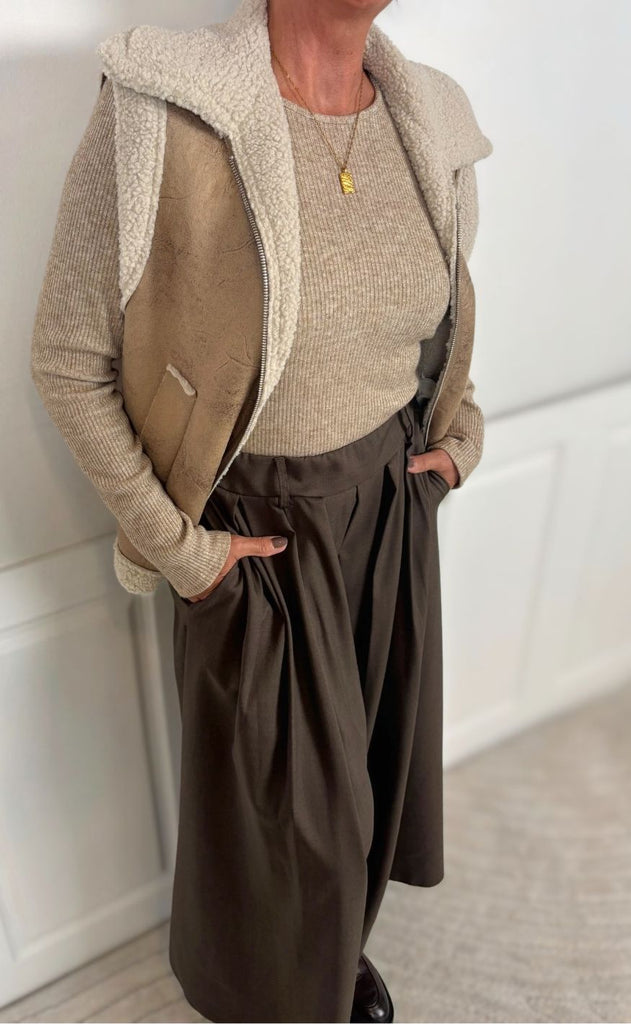 Marta Du Chateau Vest - Valley - Beige