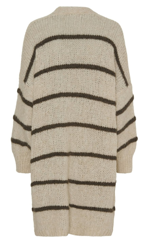 Marta du Chateau Cardigan - Simone Knit - Beige/Fango