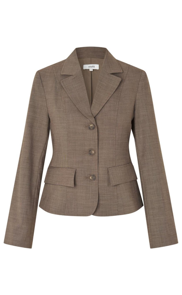 MbyM Blazer - Beratti - Chicory Coffee Melange