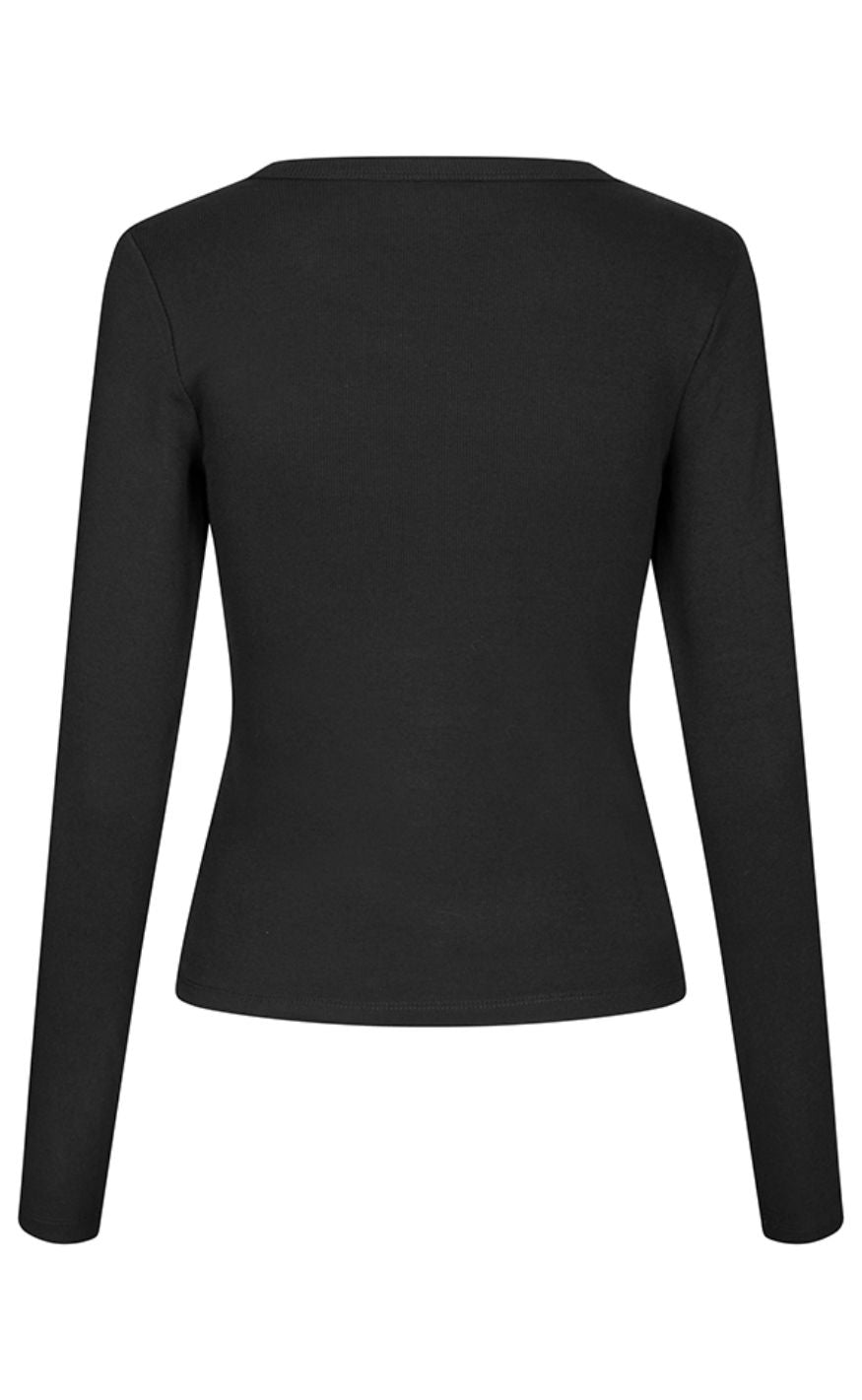MbyM Bluse - Otis LS-M - Black