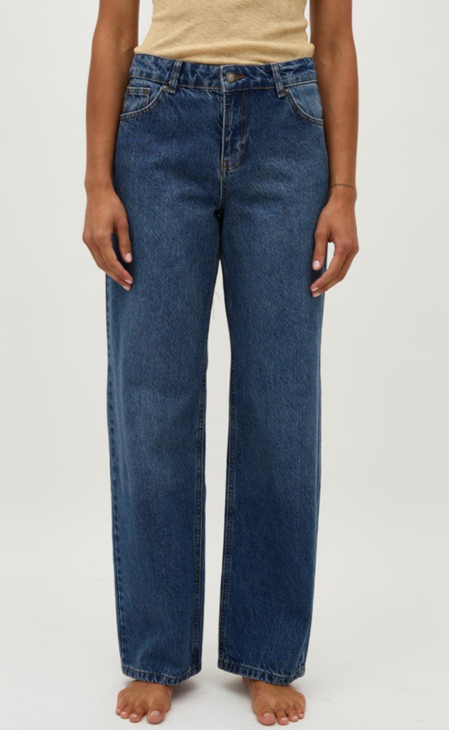 MbyM Bukser - Cadian - Vintage Blue Wash