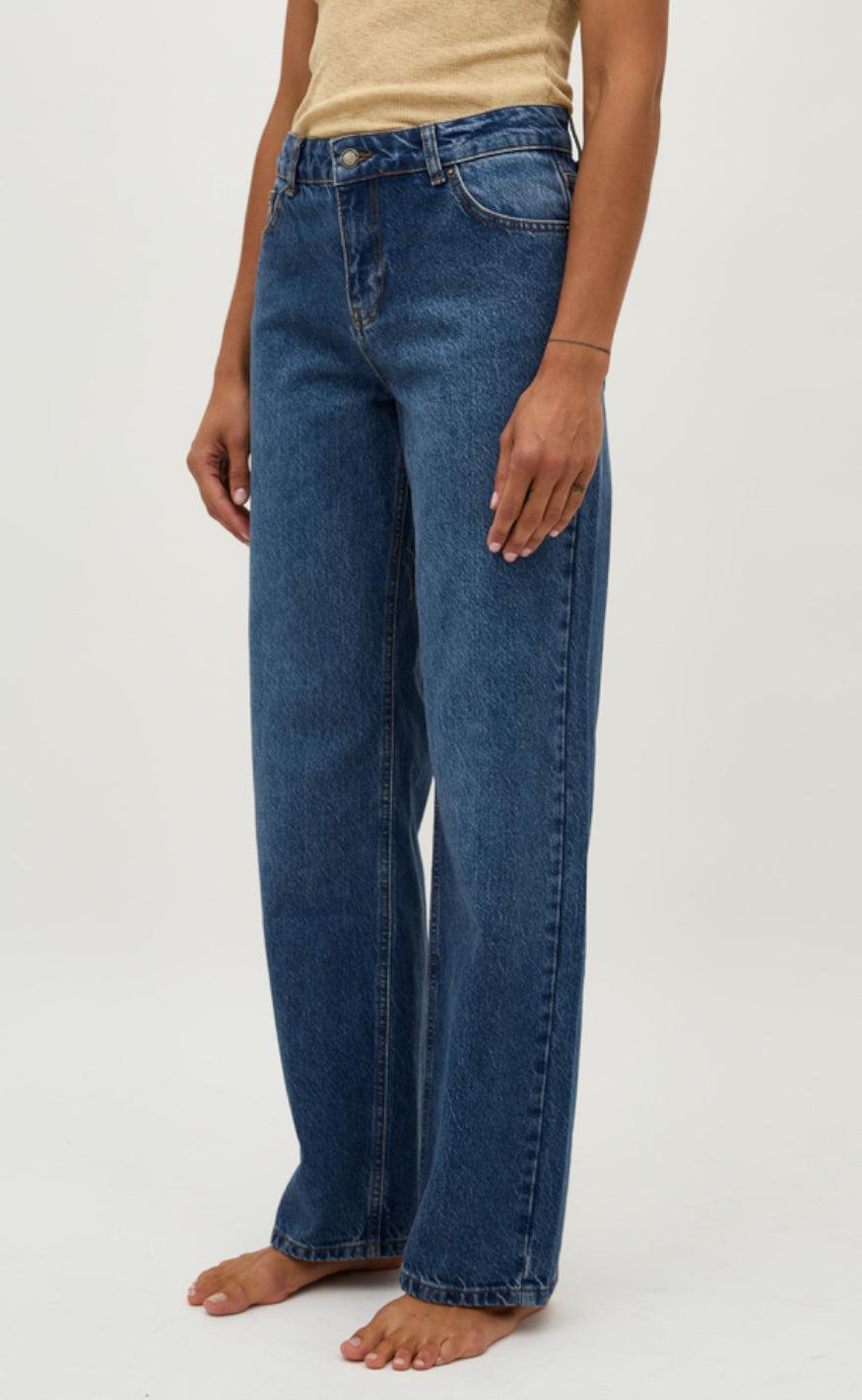MbyM Bukser - Cadian - Vintage Blue Wash