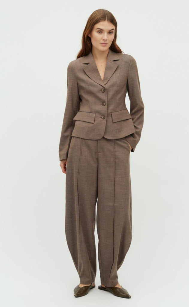 MbyM Bukser - Pika - Chicory Coffee Melange