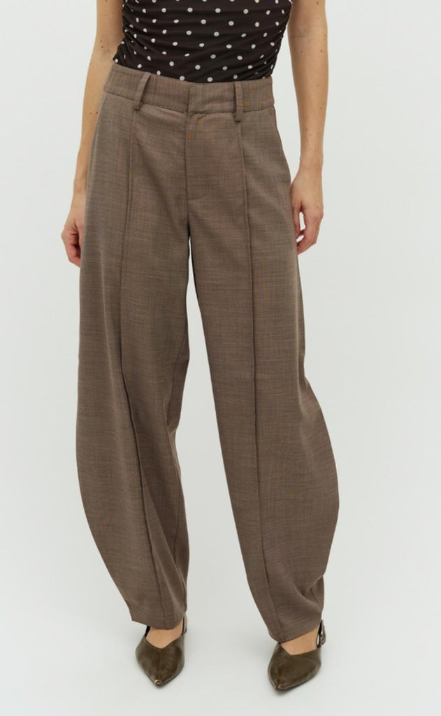 MbyM Bukser - Pika - Chicory Coffee Melange