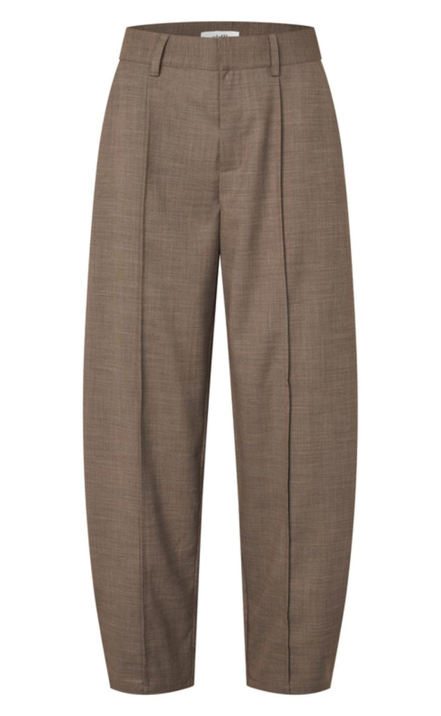 MbyM Bukser - Pika - Chicory Coffee Melange