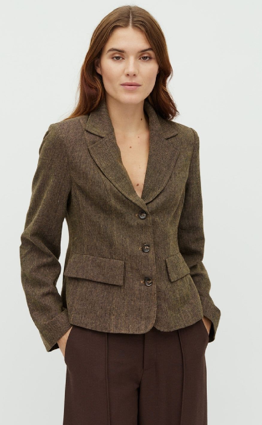 MbyM Jakke - Beratti - Golden Brown Black