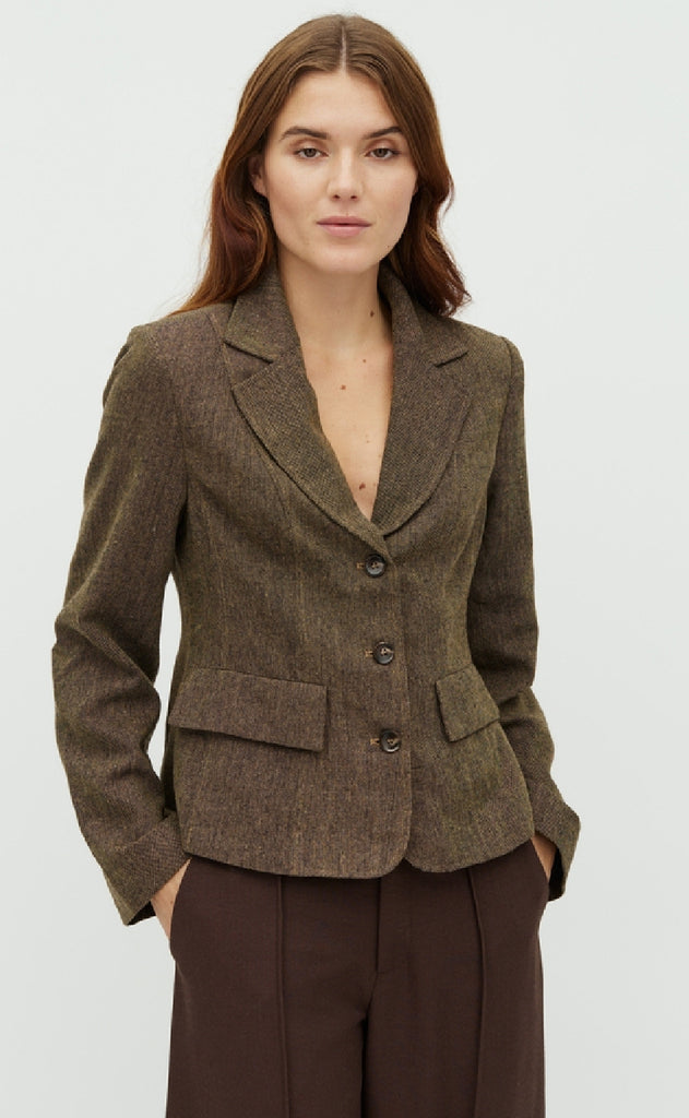 MbyM Jakke - Beratti - Golden Brown Black