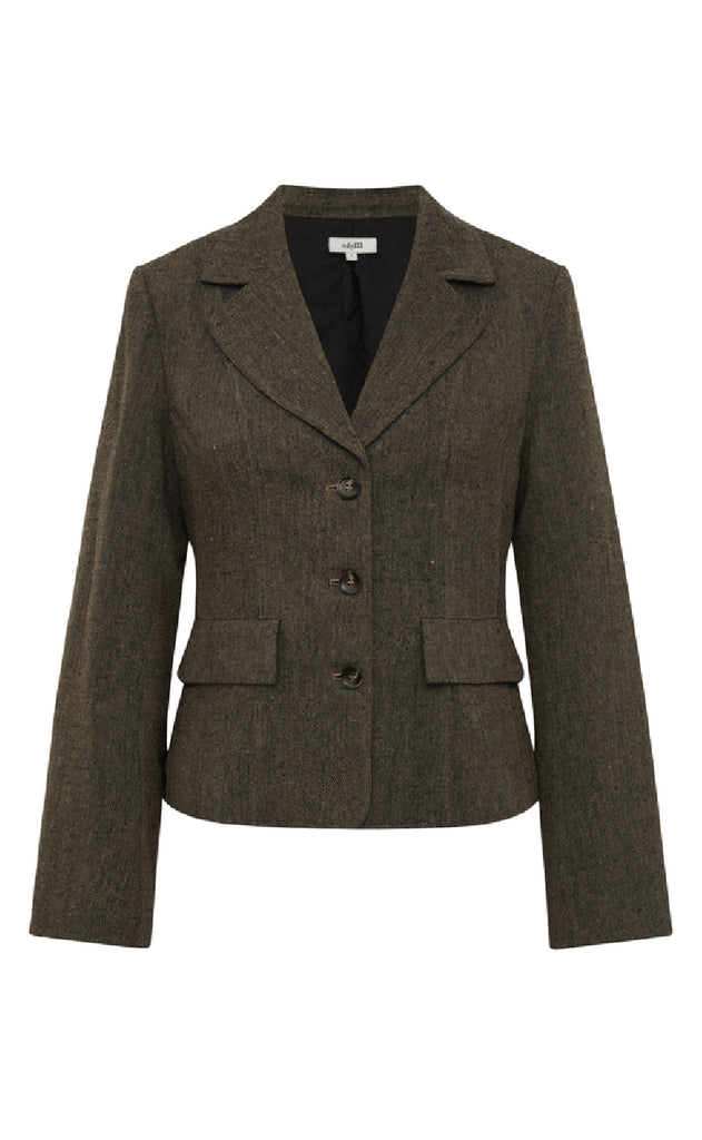 MbyM Jakke - Beratti - Golden Brown Black