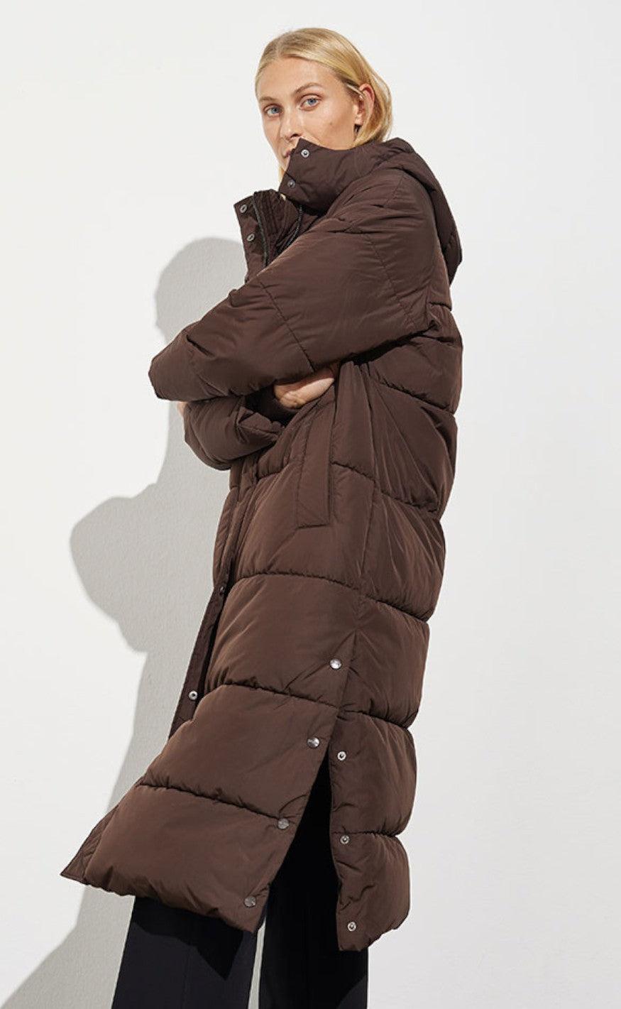 MbyM Jakke - Ela Slit - Cocoa