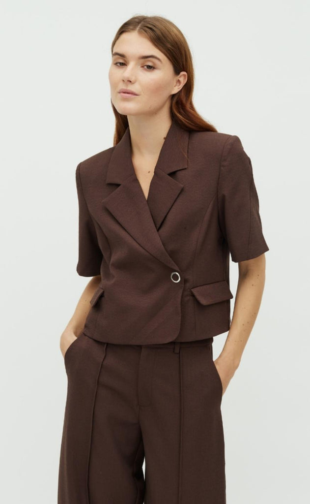 MbyM Jakke - Robina - Chicory Coffee Melange